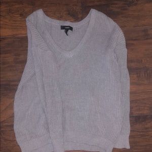 Forever 21 gray sweater